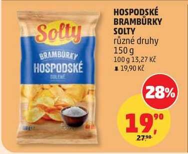 Hospodské brambůrky Solty