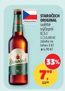 Staročech Original světlé výčepní 0,5 l