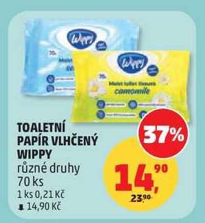 TOALETNÍ PAPÍR VLHČENÝ WIPPY
