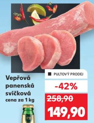 Vepřová panenská svíčková
