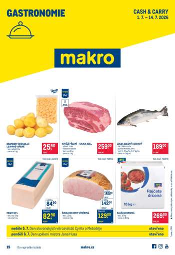 Leták MAKRO - 1.7.2026 - 14.7.2026.