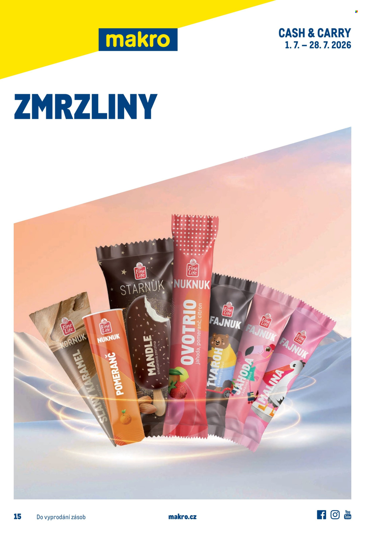 Leták MAKRO - 1.7.2026 - 28.7.2026. Strana 1