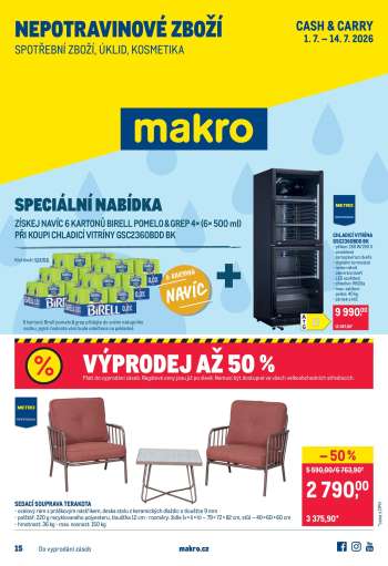Leták MAKRO - 1.7.2026 - 14.7.2026.