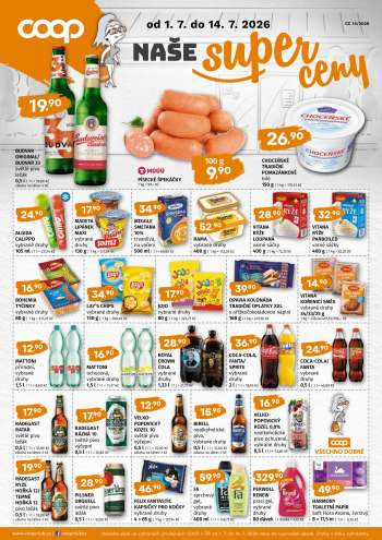 Leták coop TERNO - 1.7.2026 - 14.7.2026.