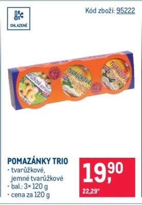Pomazánky trio