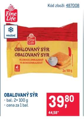 Obalovaný sýr
