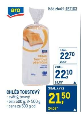 Chléb toustový