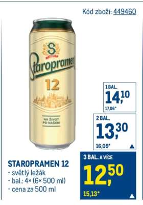Staropramen 12