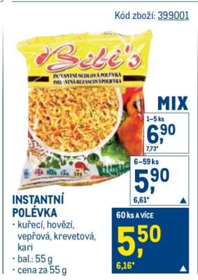 Instantní polévka