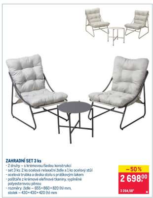 ZAHRADNÍ SET 3 ks