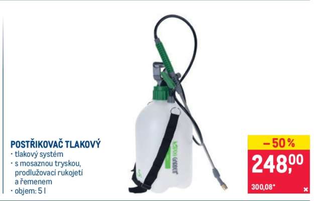 POSTŘIKOVAČ TLAKOVÝ