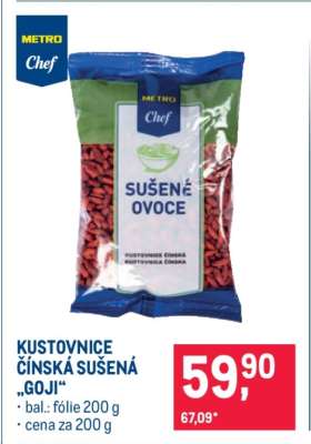 KUSTOVNICE ČÍNSKÁ SUŠENÁ "GOJI"