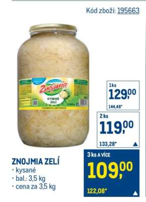 ZNOJMIA ZELÍ