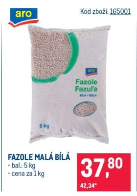 Fazole malá bílá