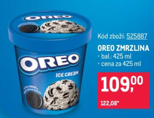 Oreo zmrzlina