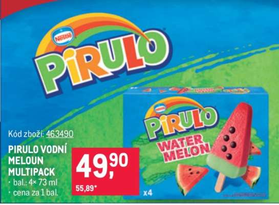 PIRULO VODNÍ MELOUN MULTIPACK