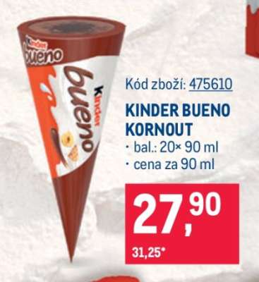 KINDER BUENO KORNOUT