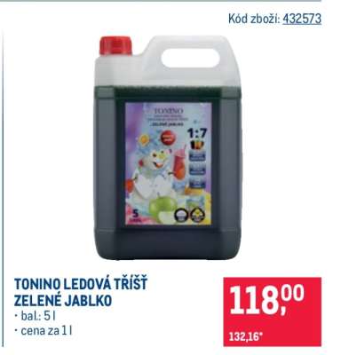 TONINO LEDOVÁ TŘÍŠŤ ZELENÉ JABLKO