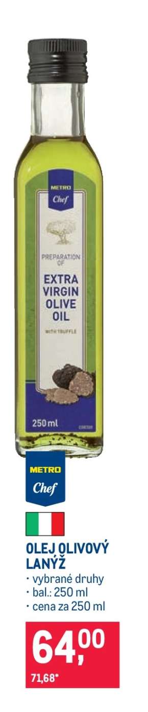 OLEJ OLIVOVÝ LANÝŽ