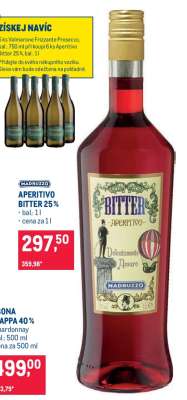 APERITIVO BITTER 25 %