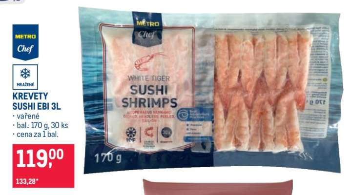 KREVETY SUSHI EBI 3L