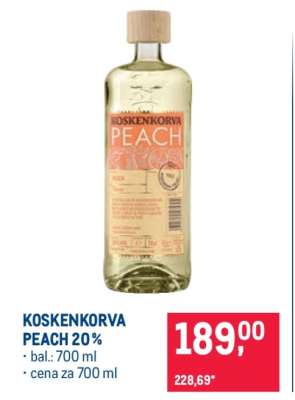 KOSKENKORVA PEACH 20 %