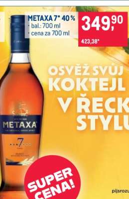 METAXA 7* 40 %