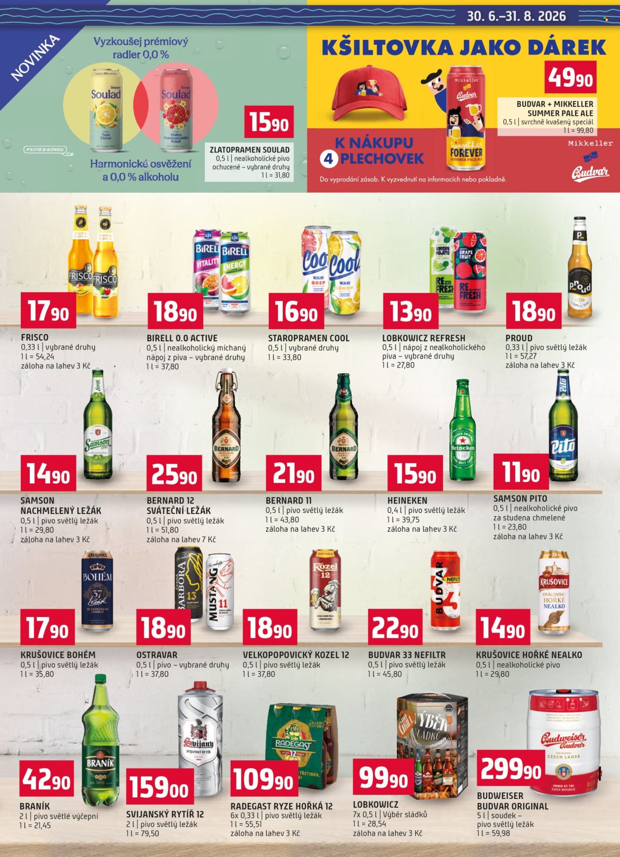 Leták coop TERNO - 30.6.2026 - 31.7.2026. Strana 7