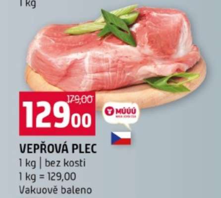 VEPŘOVÁ PLEC*