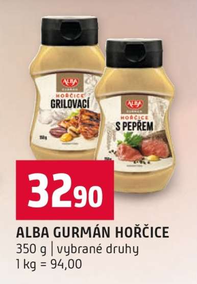 Alba Gurmán hořčice