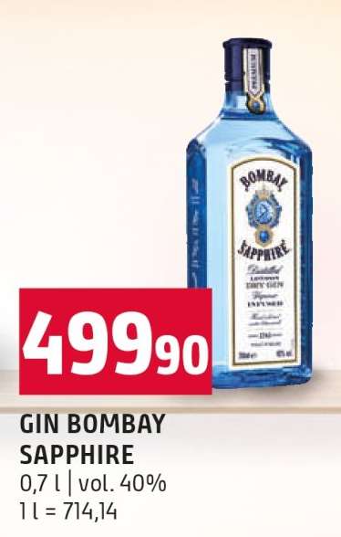 GIN BOMBAY SAPPHIRE