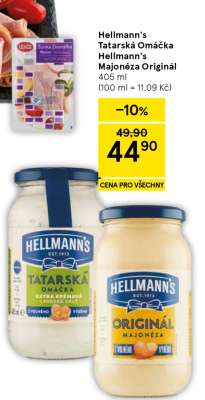 Hellmann's Tatarská Omáčka / Majonéza Originál