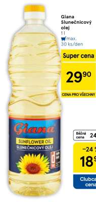Giana Slunečnicový olej