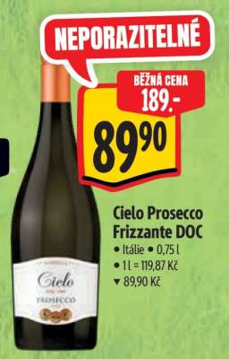 Cielo Prosecco Frizzante DOC