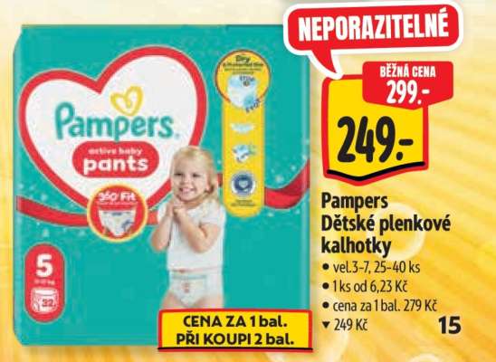 Pampers Dětské plenkové kalhotky