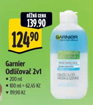 Garnier Odličovač 2v1