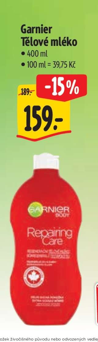 Garnier Tělové mléko