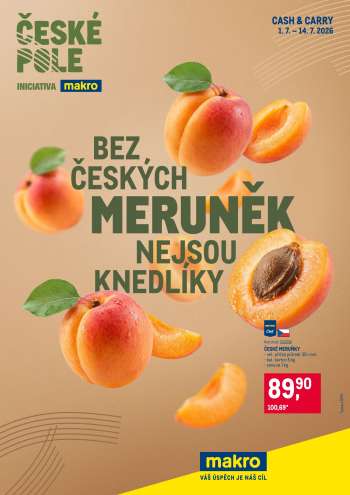 Leták MAKRO - 1.7.2026 - 14.7.2026.