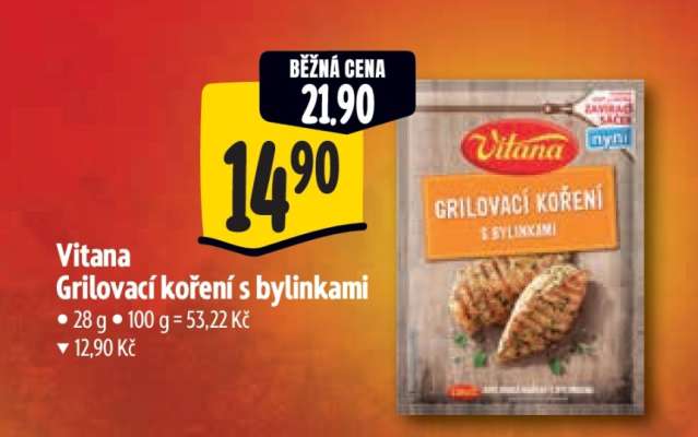 Vitana Grilovací koření s bylinkami
