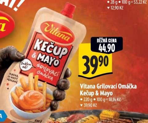 Vitana Grilovací Omáčka Kečup & Mayo