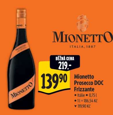 Mionetto Prosecco DOC Frizzante