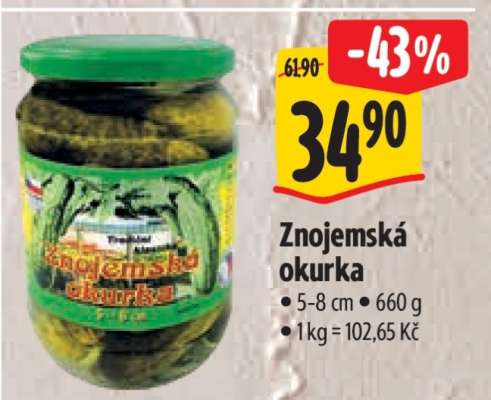 Znojemská okurka