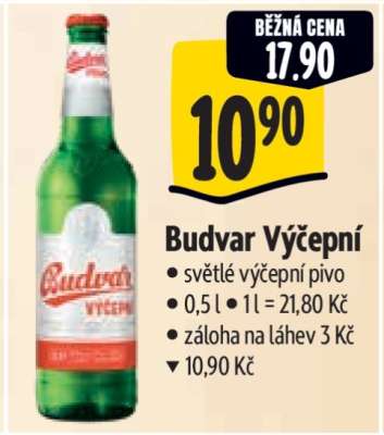 Budvar výčepní