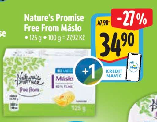 Nature’s Promise Free from Máslo