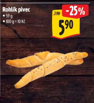 Rohlík pivec