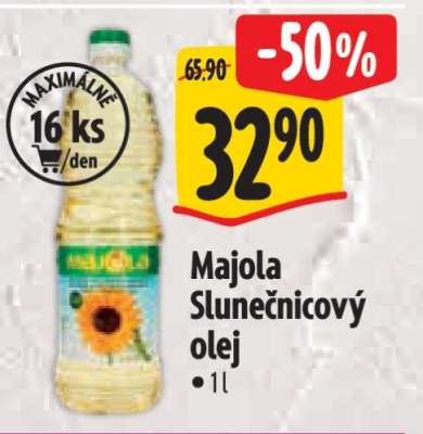 Majola Slunečnicový olej