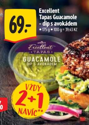 Excellent Tapas Guacamole - dip s avokádem