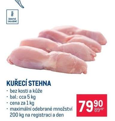 Kuřecí stehna
