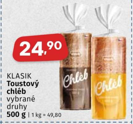 KLASIK TOUSTOVÝ CHLÉB
