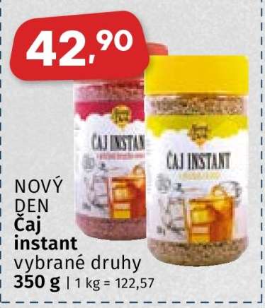 NOVÝ DEN ČAJ INSTANT